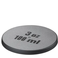 Rino bollesett 2 stk 100 ml stål/svart