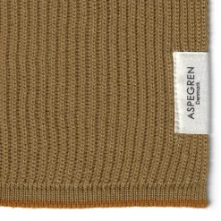 Ripple kjøkkenklut strikket 26x26 cm honey