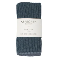 Ripple kjøkkenklut strikket 26x26 cm navy blue