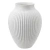 Ripple vase 35 cm hvit