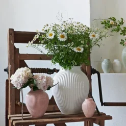 Ripple vase 12,5 cm mint