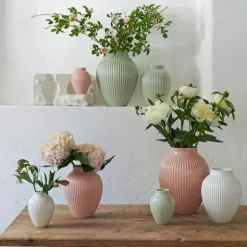 Ripple vase 27 cm mintgrønn