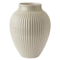 Ripple vase 35 cm sand