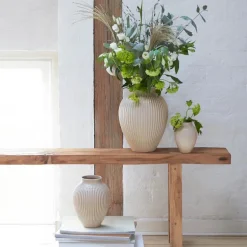 Ripple vase 27 cm sand