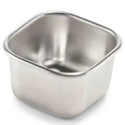 Rise snackboks 8 cl børstet stål