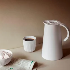 Rise termokanne 1L white