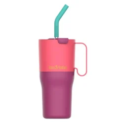 Rise Tumbler 77 cl med sugerørslokk Pink Lemonade Kaleidoscope