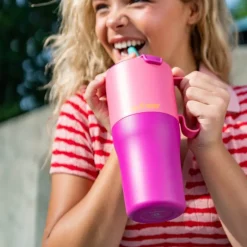 Rise Tumbler 77 cl med sugerørslokk Pink Lemonade Kaleidoscope