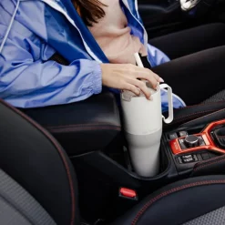 Rise Tumbler 77 cl med sugerørslokk Barely Blue