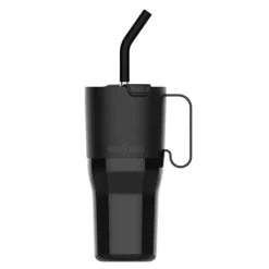 Rise Tumbler 77 cl med sugerørslokk svart