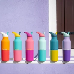 Rise vakumflaske 0,47L med sportslokk Pink Lemonade Kaleidoscope