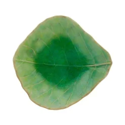 Riviera miniskål løv 11x10x3 cm grønn/svart