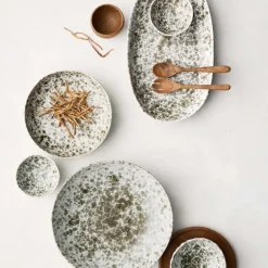 Rivoli bolle mini 11 cm green splatter