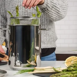 Rix aspargesgryte 4L stål