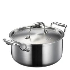 Rix Circle gryte 3,2L blankt stål