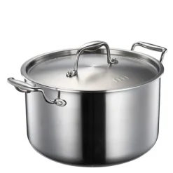 Rix Circle gryte 6,5L blankt stål