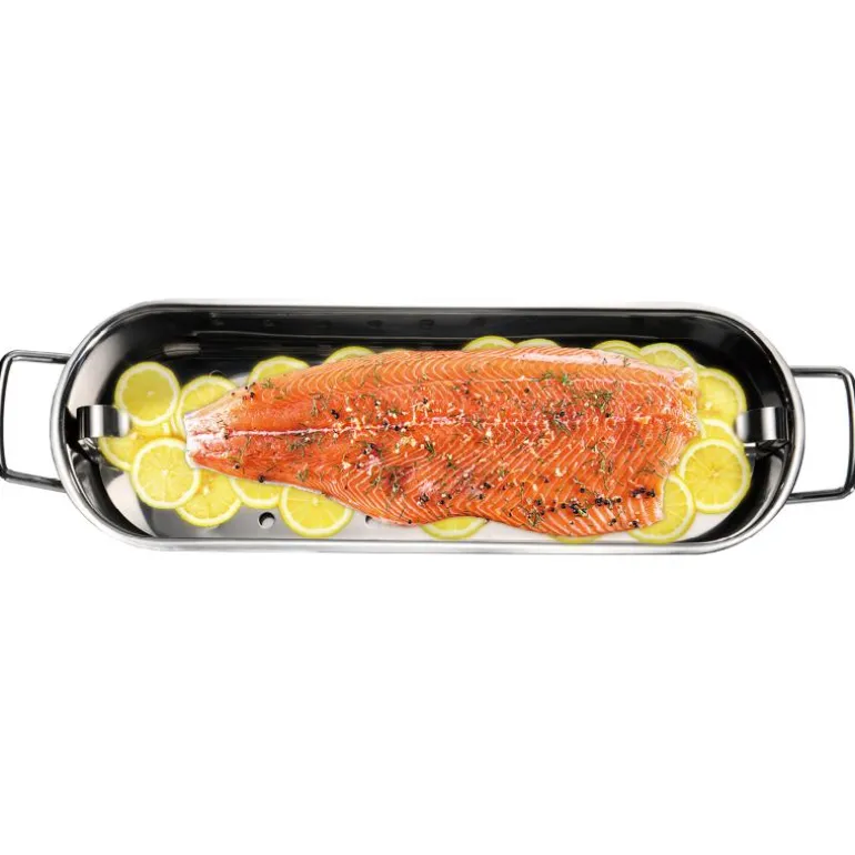 Rix fiskegryte 6L blank