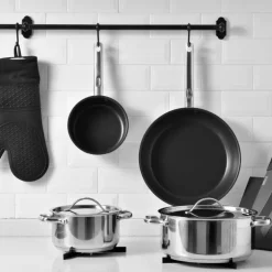 Rix stekepanne 28 cm blank/svart