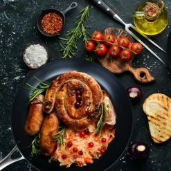 Rix stekepanne sett 2 deler 22+28 cm svart