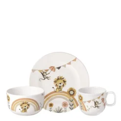 Roar like a lion barneservise 3 deler