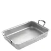 Roaster ildfast form 34x24 cm stål rustfritt stål
