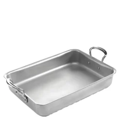 Roaster ildfast form 34x24 cm stål rustfritt stål