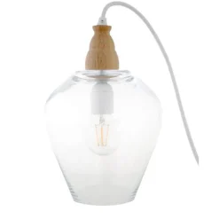 Rocks lampe 22 cm klar