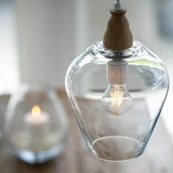 Rocks lampe 22 cm klar