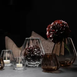 Rocks lykt xo 22 cm clear