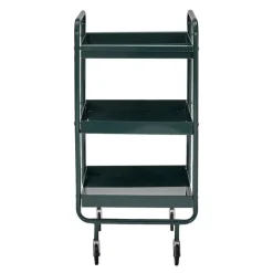 Roll serveringsvogn 85 cm mørk grønn