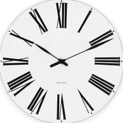 Roman veggur 48 cm hvit