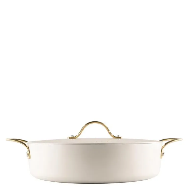 Royal Pearl gryte med lokk 4,1L hvit