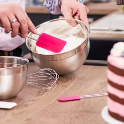 Rørebolle i stål 1,6L ø16 cm