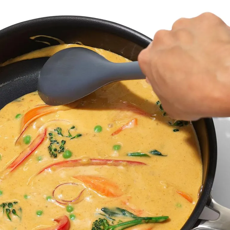 Røreskje silikon 30,3 cm grå