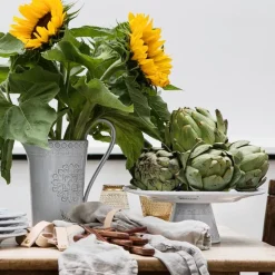 Rua Nova kakefat 28 cm antikkhvit