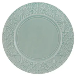 Rua Nova tallerken flat 28 cm aqua