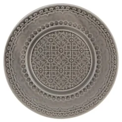 Rua Nova tallerken flat 22 cm antrasitt