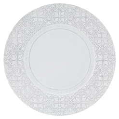 Rua Nova tallerken/fat 34 cm antikkhvit