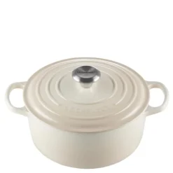 Rund støpejernsgryte 5,3L/26 cm meringue