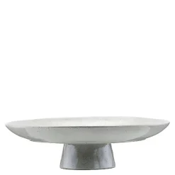 Rustic kakefat 32 cm grå/blå