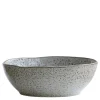 Rustic skål 21,5 cm grå/blå