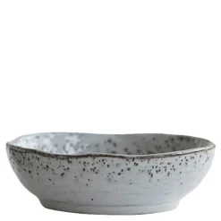 Rustic skål 11,5 cm grå/blå