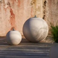 Rustik oljelampe 33x30 cm sand