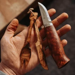 Rypa allroundkniv 17 cm masurbjørk