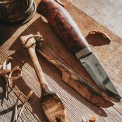 Rypa allroundkniv 17 cm masurbjørk