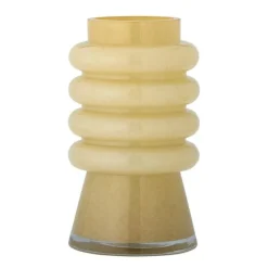 Sahara vase 23 cm gul