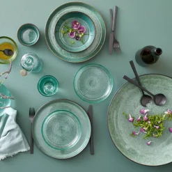 Salatsett svart matt