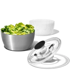 Salatslynge rustfritt stål