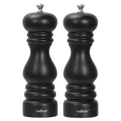 Salt & pepper sett matt svart