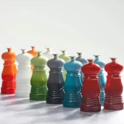 Salt- og pepperkvern mini 11 cm bamboo green